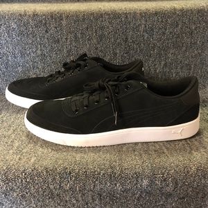 PUMA Men's Court Breaker SD Sneaker- Black- NEW ib BOX FAST SHIPPING!!!